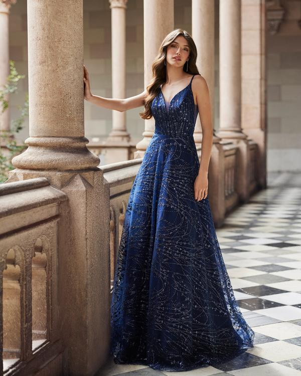 Rochie de seară 7J2M8 – Marfil Barcelona