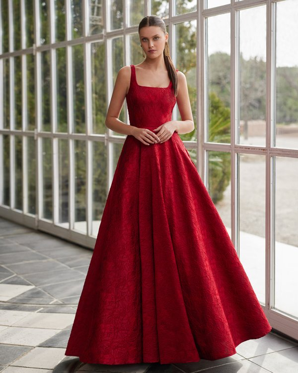 Rochie de seară 9J2K6 – Marfil Barcelona