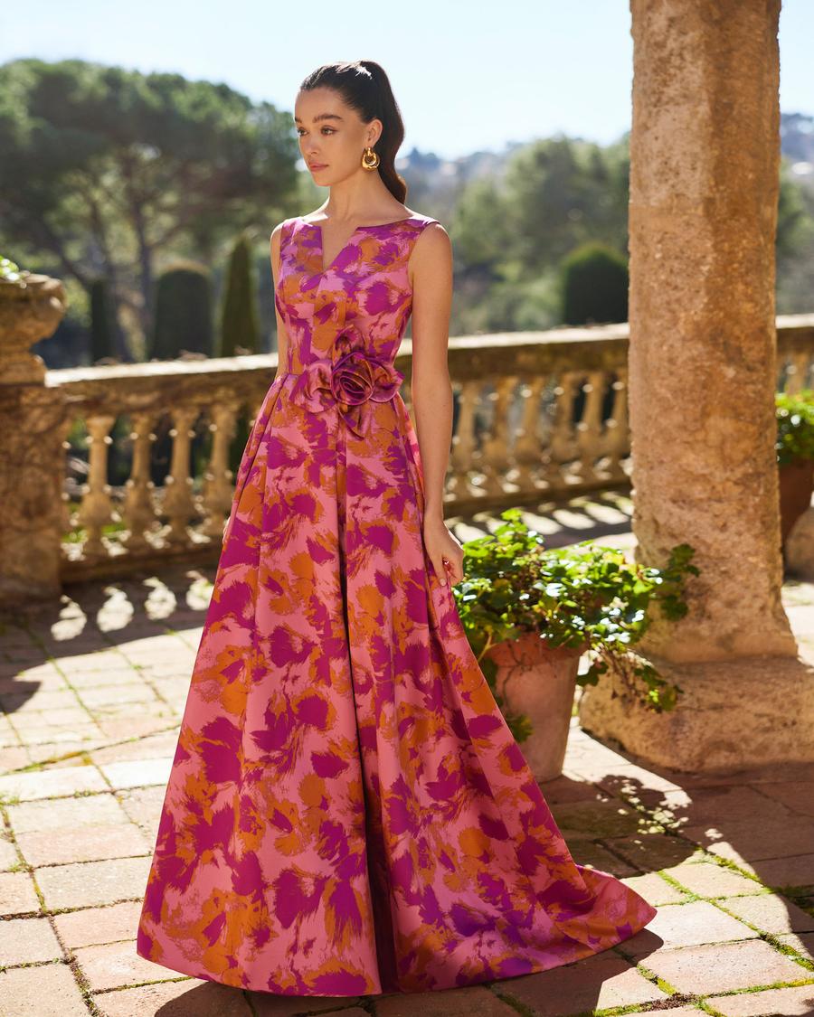 Rochie de seară 1J298 – Marfil Barcelona