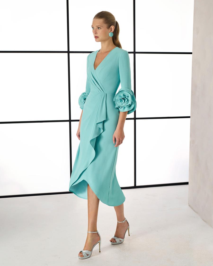 Rochie midi eleganta albastru