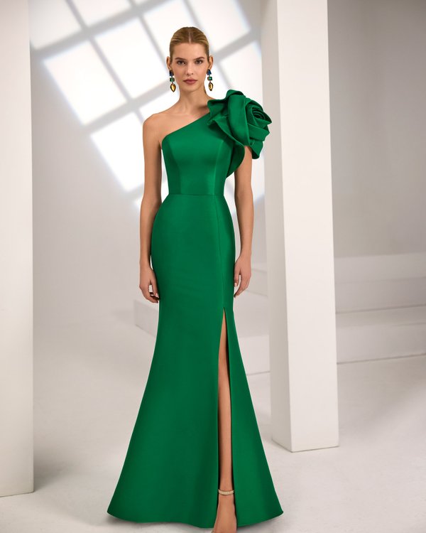 Rochie tip sirena din mikado